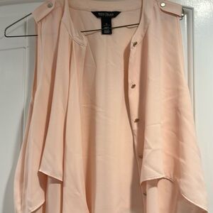 White House Black Market Peach Tunic